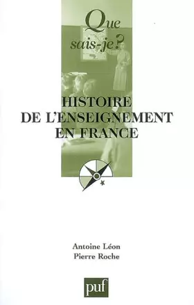 Couverture du produit · Histoire de l'enseignement en France