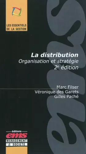 Couverture du produit · La distribution: Organisation et stratégie.