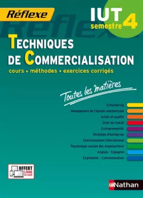Couverture du produit · Techniques de Commercialisation - S4 - Toutes les matières