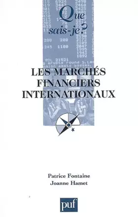 Couverture du produit · Les marchés financiers internationaux : Le marché international des capitaux