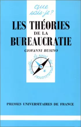 Couverture du produit · Les théories de la bureaucratie
