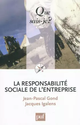 Couverture du produit · La responsabilité sociale de l'entreprise