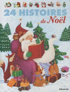 Couverture du produit · 24 histoires de noël - Dés 3 ans (J'aime les histoires)