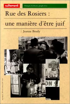Couverture du produit · Rue des Rosiers : Une manière d'être juif