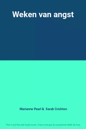Couverture du produit · Weken van angst