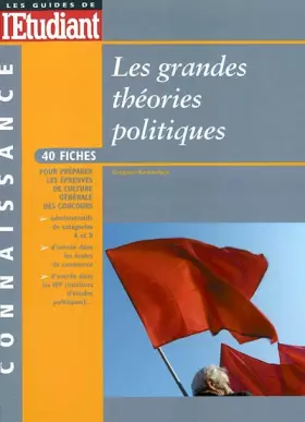 Couverture du produit · Les Grandes Théories politique