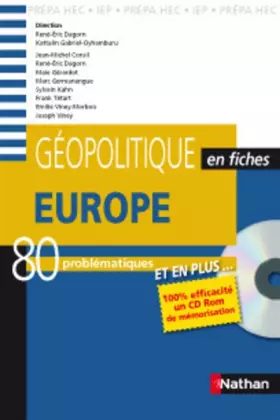 Couverture du produit · GEOPOLITIQUE FICHES+CD EUROPE