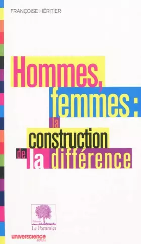 Couverture du produit · Hommes, femmes : la construction de la différence