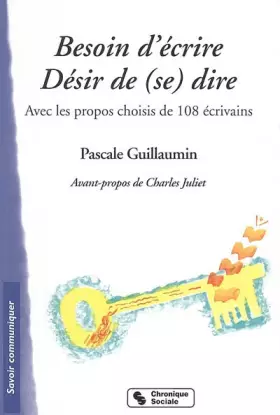 Couverture du produit · besoin d'ecrire - desir de (se) dire (0)