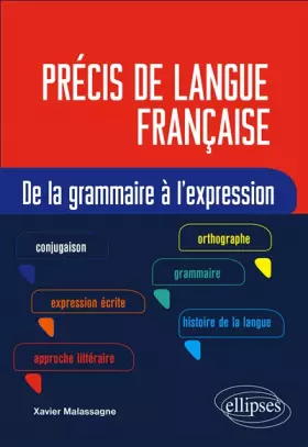 Couverture du produit · Précis de langue française: De la grammaire à l'expression