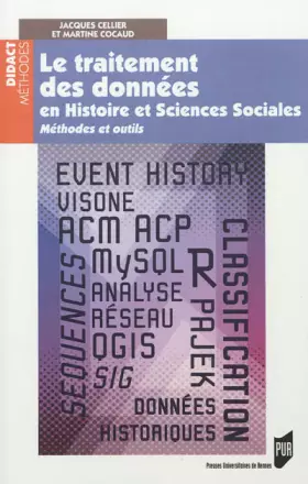 Couverture du produit · TRAITEMENT DES DONNEES EN HISTOIRE ET SCIENCES SOCIALES