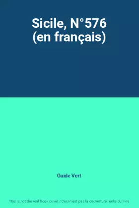 Couverture du produit · Sicile, N°576 (en français)