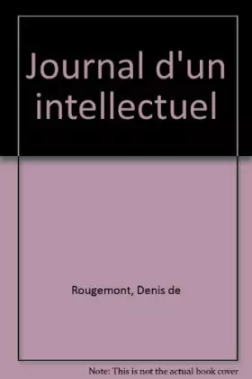 Couverture du produit · JOURNAL D'UN INTELLECTUEL EN CHOMAGE