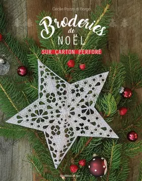 Couverture du produit · Broderies de Noël sur carton perforé
