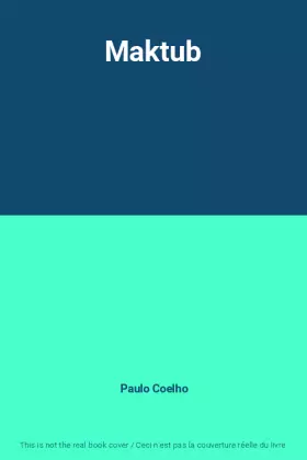 Couverture du produit · Maktub
