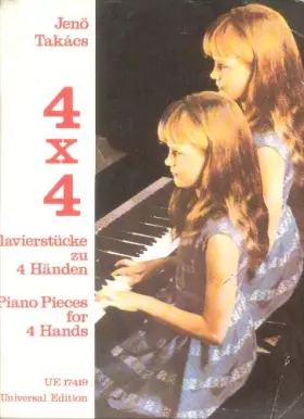 Couverture du produit · Takács: 4X4 Klavierstücke, Op. 106