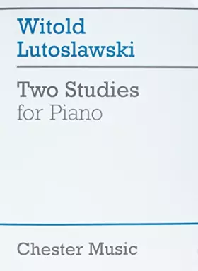 Couverture du produit · Two Studies for Piano