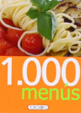 Couverture du produit · 1000 Menús