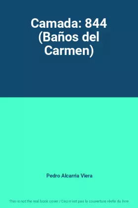 Couverture du produit · Camada: 844 (Baños del Carmen)
