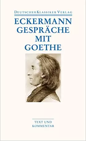 Couverture du produit · Gespräche mit Goethe
