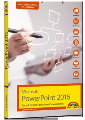 Couverture du produit · Microsoft PowerPoint 2016 – Tipps & Tricks für gelungene Präsentationen: inkl. E-Learning-Paket mit 140 Videos