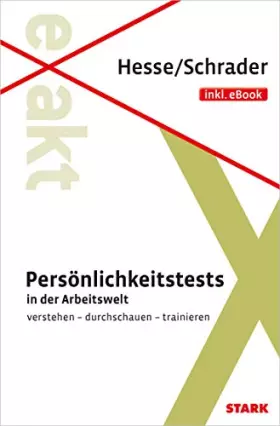 Couverture du produit · Hesse/Schrader: EXAKT Persönlichkeitstests + eBook