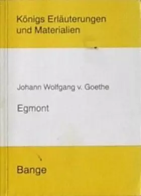 Couverture du produit · Königs Erläuterungen und Materialien, Bd.12/12a, Egmont