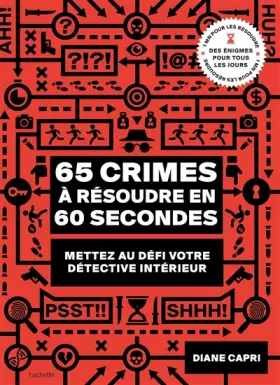Couverture du produit · 65 crimes à résoudre en 60 secondes: Mettez au défi votre détective intérieur