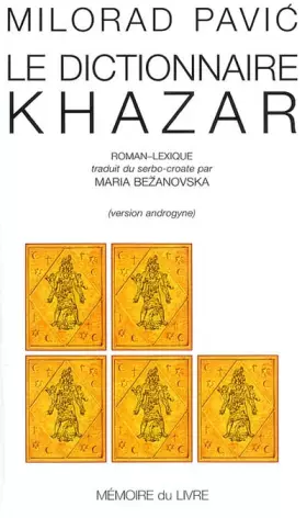 Couverture du produit · Le dictionnaire Khazar - version androgyne