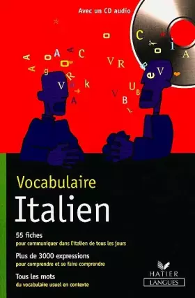 Couverture du produit · Vocabulaire italien (+ CD audio)