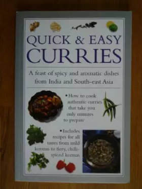 Couverture du produit · Quick and Easy Curries