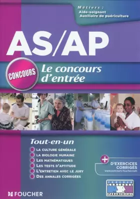 Couverture du produit · A-S / A-P Le concours d'entrée Tout en un