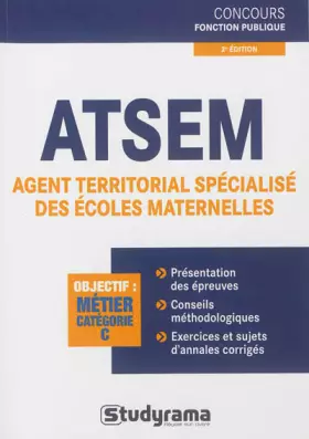 Couverture du produit · ATSEM, agent territorial spécialisé des écoles maternelles