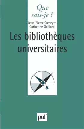 Couverture du produit · Les bibliothèques universitaires