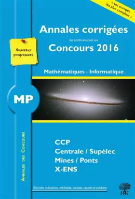 Couverture du produit · MP Mathématiques, Informatique