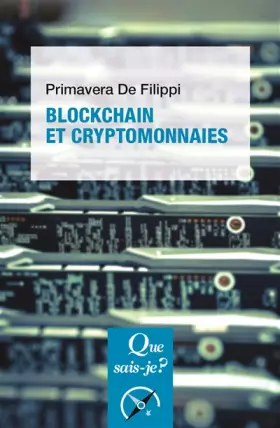 Couverture du produit · Blockchain et cryptomonnaies