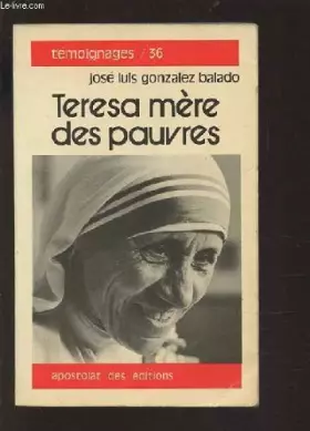 Couverture du produit · Teresa, mère des pauvres