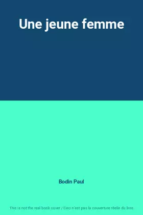 Couverture du produit · Une jeune femme