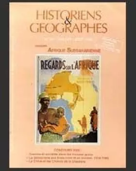 Couverture du produit · Historiens & Geographes. N° 367. Afrique subsaharienne