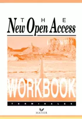 Couverture du produit · The new open access: Workbook, terminales