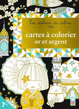 Couverture du produit · Cartes à colorier or et argent