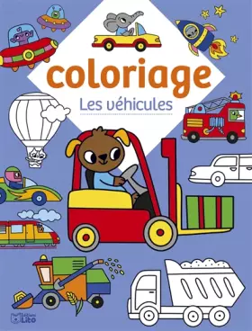 Couverture du produit · Mes images en coloriage -Les véhicules - Dès 4 ans