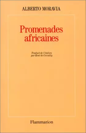Couverture du produit · Promenades africaines