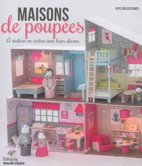 Couverture du produit · Maisons de poupées: a realiser en carton avec leurs decors