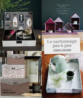 Couverture du produit · Cartonnage pas-à-pas: techniques et realisations