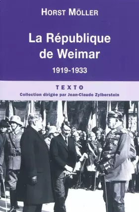 Couverture du produit · La République de Weimar