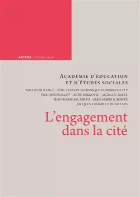 Couverture du produit · L'engagement dans la cité