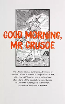 Couverture du produit · Good Morning, Mr Crusoe
