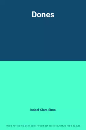 Couverture du produit · Dones