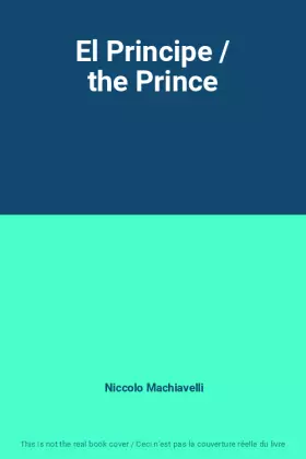 Couverture du produit · El Principe / the Prince